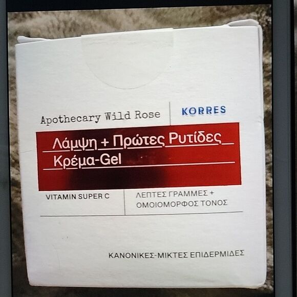 BNIB Korres Apothecary Wild Rose Day Brightening Gel Cream - Picture 3 of 7